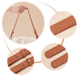 PU Leather Bag Straps, Bag Replacements Accessories, Sienna, 77.2x2.3x1.1cm, Hole: 4mm