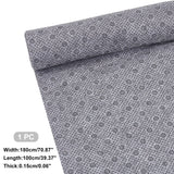Non-Slip Tufting Cloth, Thick Rug Backing Fabric, Rectangle, Gray, 1000x1800x1.5mm