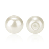Pearlized Eco-Friendly Dyed Glass Pearl Round Bead, Beige, 4~4.5mm, Hole: 0.7~1.1mm, about 1000pcs/box