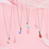 Glass Bottle Pendants, with Resin, Plastic and Iron Findings, Imitation Bubble Tea/Boba Milk Tea, Mixed Color, 25~28x10mm, Hole: 1.8mm, 72pcs/box