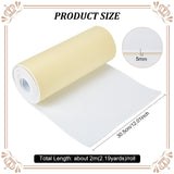 Adhesive EVA Foam Sheets, For Art Supplies, Paper Scrapbooking, Cosplay, Halloween, Foamie Crafts, White, 305x5mm, 2m/roll