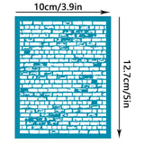 Silk Screen Printing Stencil, for Painting on Wood, DIY Decoration T-Shirt Fabric, Others, 100x127mm