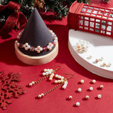 DIY Imitation Pearl Bracelet Necklace Making Kit, Including Glass Beads, Cord Wire, Awl Pricker, Mixed Color, Beads: 300Pcs/box