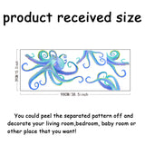 PVC Wall Stickers, Wall Decoration, Octopus, 390x980mm