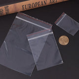 Zip Lock Bags, Resealable Bags Sets, Top Seal Bags Sets, Clear, 6~15x4~10cm, Unilateral Thickness: 1.6 Mil(0.04mm)