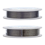 Round Copper Wire for Jewelry Making, Antique Bronze, 0.15mm, about 656.16 Feet(200m)/roll