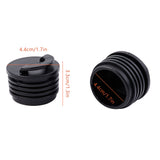 Kayak Marine Boat Scupper Stoppers, Scupper Plugs Bungs, for Kayak Canoe Boat Drain Holes Plugs Replacement, Black, 44x33mm, Inner Diameter: 32mm