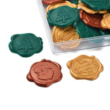 60Pcs 3 Colors Adhesive Wax Seal Stickers, Envelope Seal Decoration, for Craft Scrapbook DIY Gift, Mixed Color, 30mm, 20pcs/color