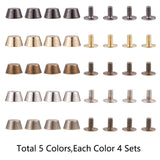 Zinc Alloy Jewelry Box Drawer Handles, Cabinet Knobs, Cone, Mixed Color, 6.7x6.7x2.3cm, 20pcs/set