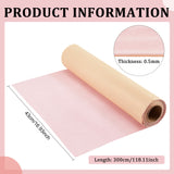 Adhesive Velvet Flocking Liner, for Jewelry Drawer Craft Fabric Peel Stick, Pink, 300x43x0.05cm