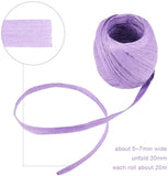 Paper Cords for DIY Jewelry Making, Paper Twine, Mixed Color, 5~7mm, 20m/roll, 10rolls/set