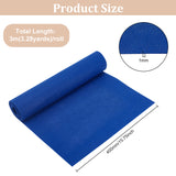 Subwoofer Speaker Felt Fabric, Sound-absorbing DIY Cloth, Rectangle, Blue, 40x0.1cm, 3m/sheet