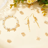 48Pcs 12 Style Alloy Links Connectors, Light Gold, 12 Constellations, 9.5~14x8~14x5~5.5mm, Hole: 1.6~1.8mm, 4pcs/style