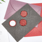 Adhesive Wax Seal Stickers, For Envelope Seal, Indian Red, 30.8x30.8x2.2mm