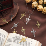 20Pcs 2 Colors 304 Stainless Steel Big Pendants, Sword Charms, Mixed Color, 50x23x1mm, Hole: 1.6~1.8mm, 10pcs/color