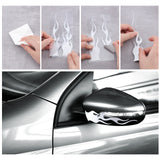 15 Sheets 5 Colors Waterproof Plastic Wall Stickers, with Adhesive Tape, For Car Decorations, Fire Shape, Mixed Color, 15x3x0.01cm, 3sheets/color