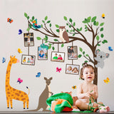 PVC Wall Stickers, Wall Decoration, Animal Pattern, 390x900mm, 2pcs/set