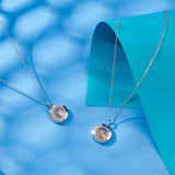 DIY Memory Locket Pendant Necklace Making Kit, Including 304 Stainless Steel Floating Locket Pendants & Necklace Making, Stainless Steel Color, 4Pcs/box