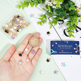 60Pcs 5 Colors Alloy Enamel Charms, Crown, Light Gold, Mixed Color, 12x11x2mm, Hole: 1.6mm, 12pcs/color