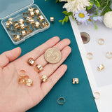 50Pcs Brass Ear Cuff Findings, with Hole, Golden, 9.5x5mm, Hole: 1mm