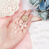 2 Strands Grade B Natural Cultured Freshwater Pearl Beads Strands, with Screw Thread, Rice, Creamy White, 7~8mm, Hole: 0.8mm, about 38pcs/strand, 13.77 inch~14.17 inch