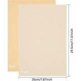 Jewelry Flocking Cloth, Polyester, Self-adhesive Fabric, Rectangle, Honeydew, 29.5x20x0.07cm, 20pcs/set