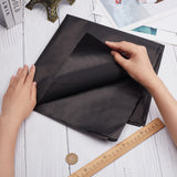 Polyester Protection Fabric, Faraday Fabric, Mixed Copper and Nickel, Rectangle, Black, 109x102x0.01cm