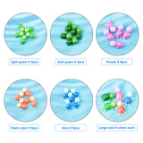 10 Style Opaque Resin Cabochons, Tortoise, Mixed Color, 24~33x15~21x10~13.5mm, 30pcs/bag