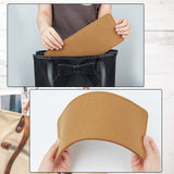6Pcs 6 Styles Rectangle Felt Bag Bottom Shapers, for Knitting Bag, Women Bags Handmade DIY Accessories, Mixed Color, 13~13.1x30.5x0.5~0.6cm, 1pc/style