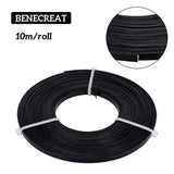 Aluminum Wire, Flat, Black, 5x1mm, about 32.8 Feet(10m)/roll