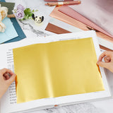 60 Sheets 6 Styles PET Stamping Hot Foil Paper, Transfer Foil Paper, Elegance Laser Printer Craft Paper, Mixed Color, 213~297x207~290x0.02~0.1mm, 10 sheets/style