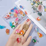 30Pcs Iron Push Pins, Drawing Push Pins, Resin Head Thumbtack, Sea Animl, Fish/Crab/Octopus, Mixed Color, 21~30x17~27x7~10mm