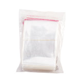 Cellophane Bags, OPP Material, Adhesive, Rectangle, Clear, 140x90mm