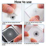 Custom PVC Plastic Clear Stamps, for DIY Scrapbooking, Photo Album Decorative, Cards Making, Stamp Sheets, Film Frame, Ginkgo Leaf, 160x110x3mm