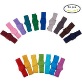 Colorful Flat Elastic Rubber Band, Webbing Garment Sewing Accessories, Mixed Color, 20mm