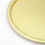 Iron Wax Base, Candle Holder, Flat Round, Golden, 110~120x4.2mm