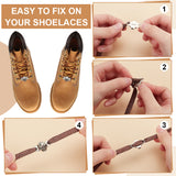 1 Pair Detachable Brass Shoe Decoration, Halloween Skull Shoe Lace Charm, Antique Silver, 15.5x25x6mm, Hole: 4mm