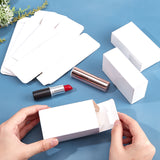 Fold Box Cardboard Gift Boxes, for Bridal Birthday Party Christmas, Rectangle, White, Box Size: 3.5x5.2x9.5cm