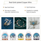 Round Craft Copper Wire, Other Color, 0.8mm, 20 Gauge