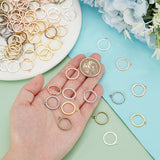 168Pcs 7 Colors Alloy Open Back Bezel Pendants, for DIY UV Resin, Epoxy Resin, Pressed Flower Jewelry, Ring, Mixed Color, 20x17x1.5mm, Hole: 1.4mm, Inner Diameter: 13.5mm, about 24pcs/color