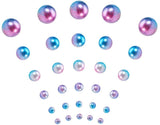 Imitation Pearl Acrylic Beads, No Hole/Undrilled Beads, Round, Colorful, 2.5~8mm; about 1163pcs/box