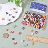 160Pcs 8 Style Handmade Polymer Clay Beads, Sports Goods, Sports, 9.5~11.5x4~7x4~4.5mm, Hole: 1.8mm, 20pcs/style