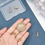 8Pcs 2 Style Rack Plating Brass Charms, with Jump Ring, Long-Lasting Plated, Cadmium Free & Lead Free, Boot and Hat, Real 18K Gold Plated, 6.5~13x9~12x3.5~8mm, Hole: 3mm, 4pcs/style
