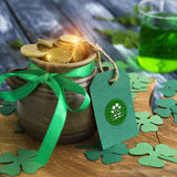 Brass Wax Seal Stamp with Handle, for DIY Scrapbooking, Saint Patrick's Day Themed Pattern, 3.5x1.18 inch(8.9x3cm)