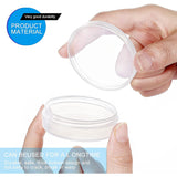 Polypropylene(PP) Storage Containers, with Screw Lids, for Beads, Jewelry, Small Items, Column, Clear, 5.5x1.8cm, Inner Diameter: 4.9cm