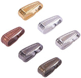 Brass Snap on Bails, Mixed Color, 11x4mm, 30pcs/compartment, 180pcs/box