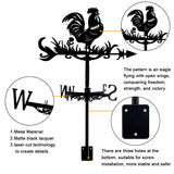 Orangutan Iron Wind Direction Indicator, Weathervane for Outdoor Garden Wind Measuring Tool, Other Animal, 261x358mm