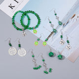 Alloy Pendants, Clover, Antique Silver, 40pcs/box