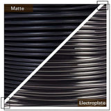 Round Aluminum Wire, Matte Effect, Camel, 12 Gauge, 2mm