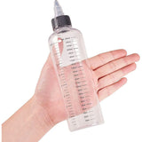 Plastic Empty Bottle, Clear, 19cm, Capacity: 230ml, 8pcs/set